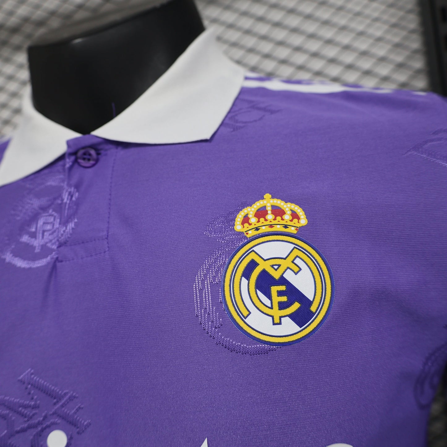 2025-26 Real Madrid Special Polo Purple Player S-2XL asasshop