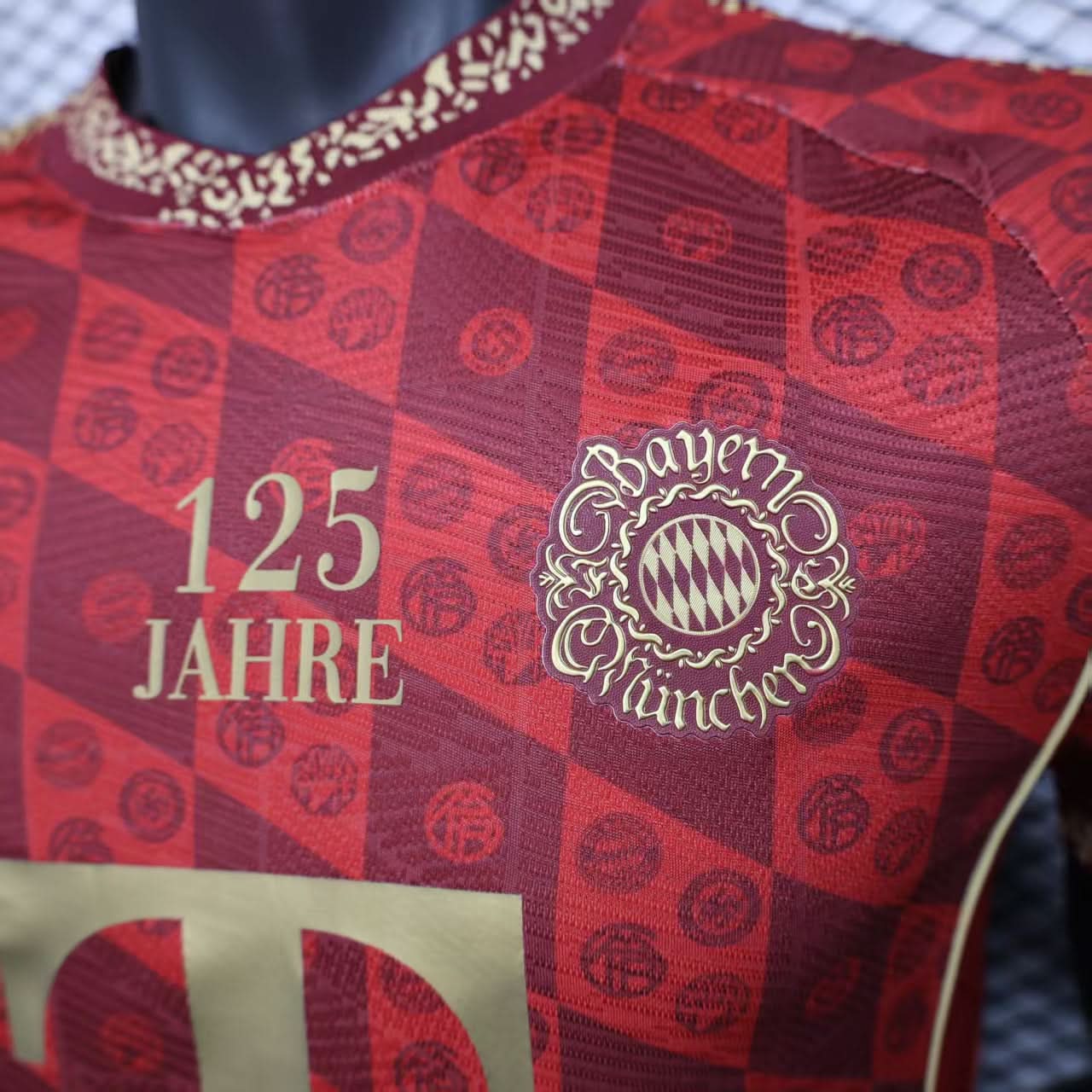 2025-26 Bayern Munich 125th Anniversary Edition Red Player S-2XL asasshop