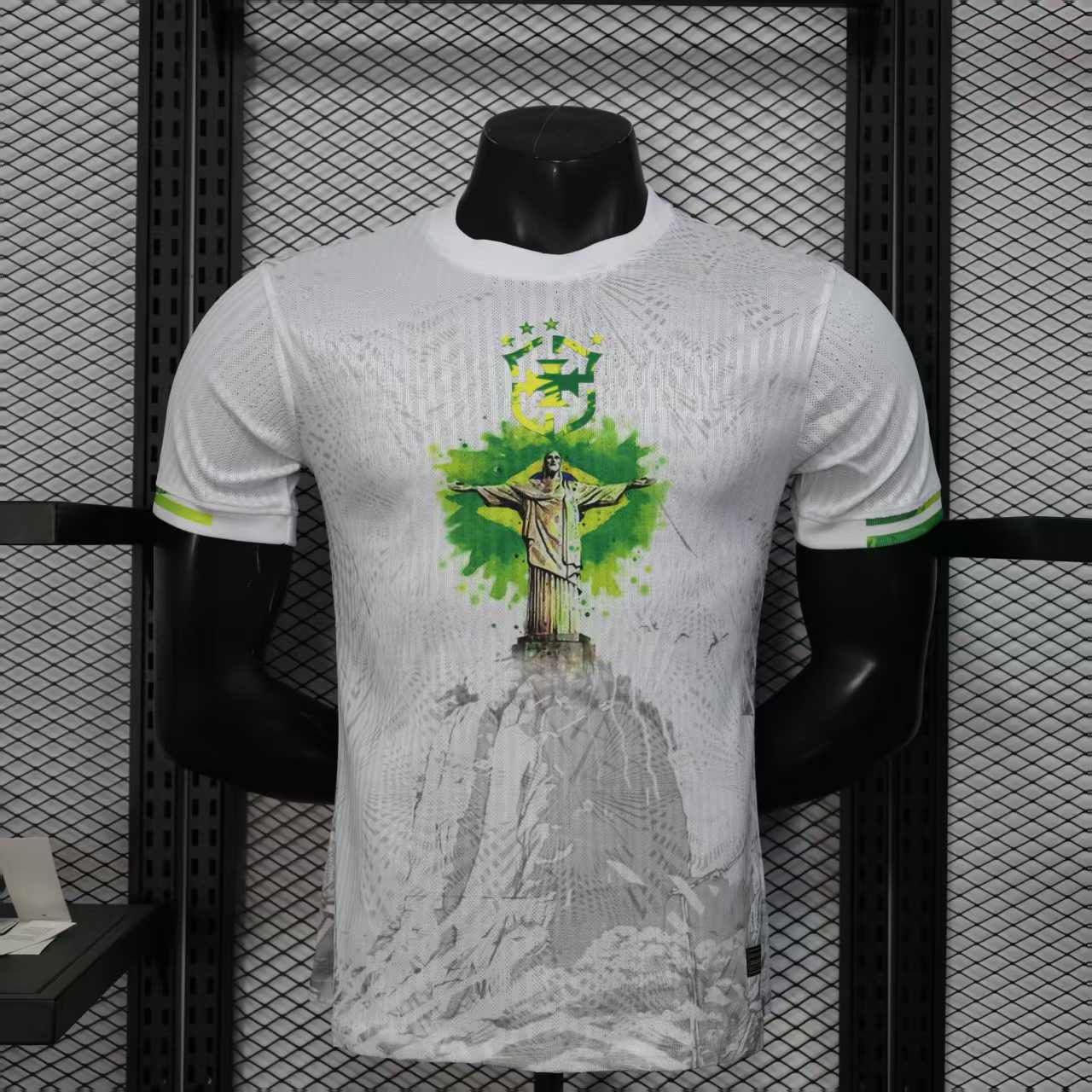 2025-26 Brazil Special White Payer S-2XL asasshop