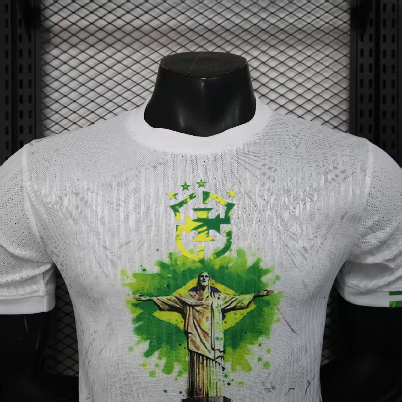 2025-26 Brazil Special White Payer S-2XL asasshop