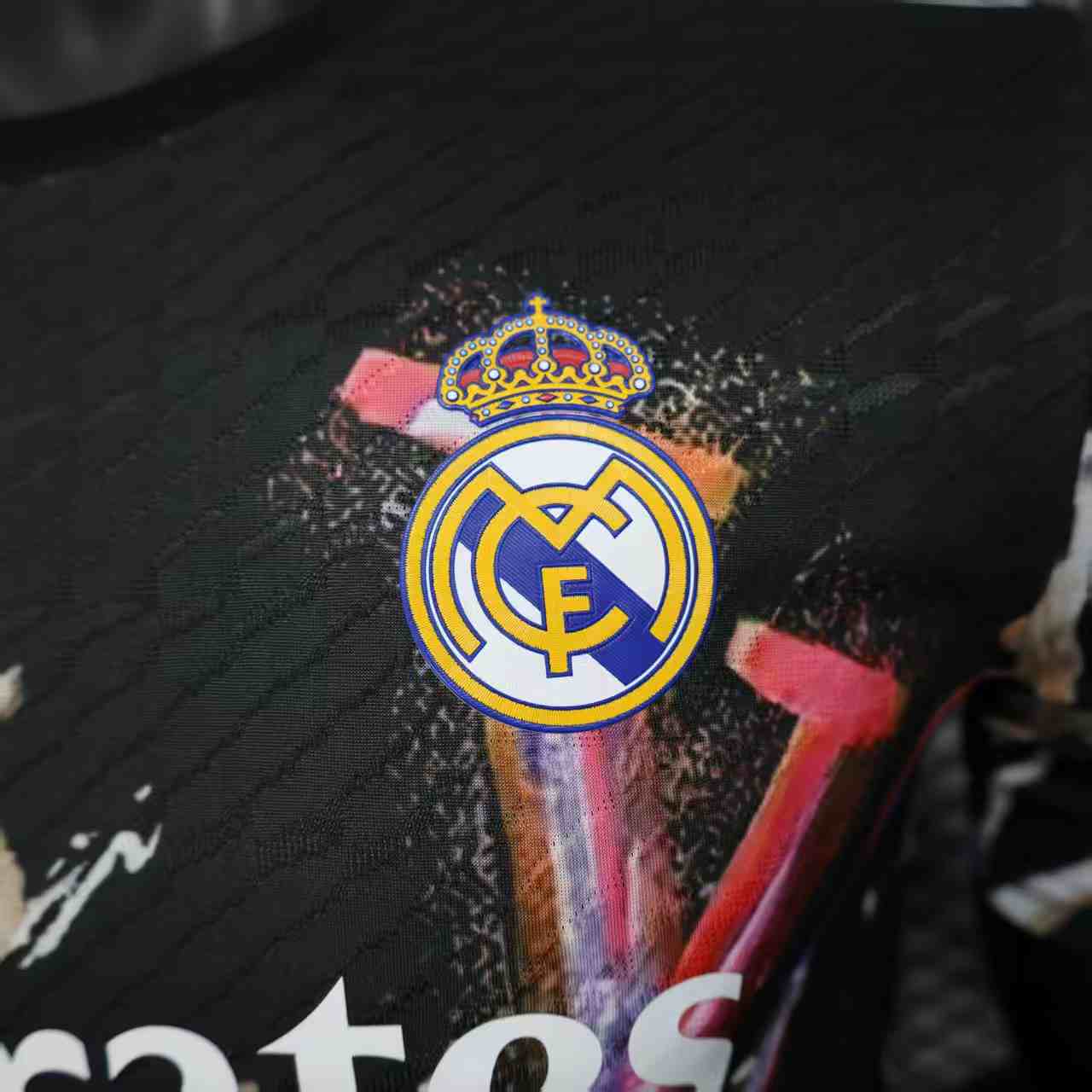 2025-26 Real Madrid L-V Black Player Size S-2XL asasshop
