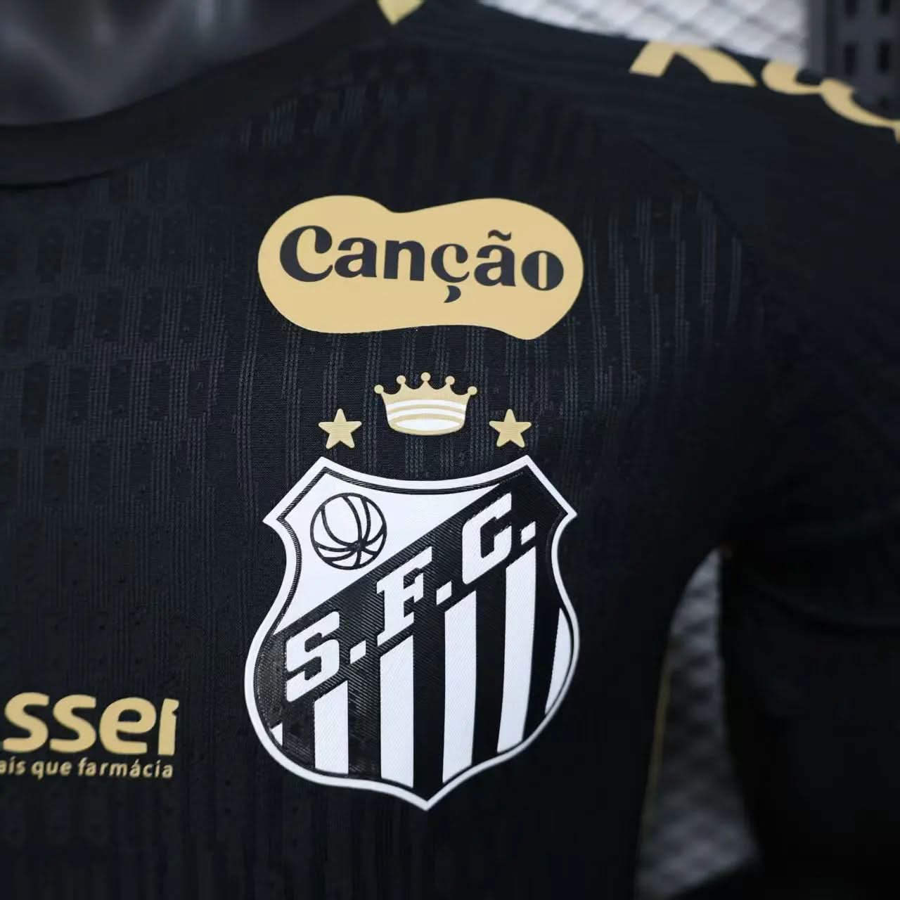 2025-26 Santos Special Black Player S-2XL asasshop