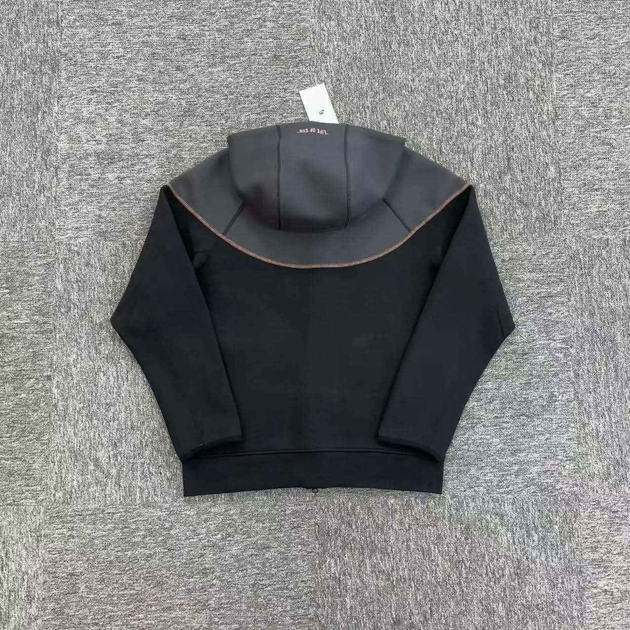 Syna World x Nike Central Cee Tech Fleece Black Tracksuit asasshop