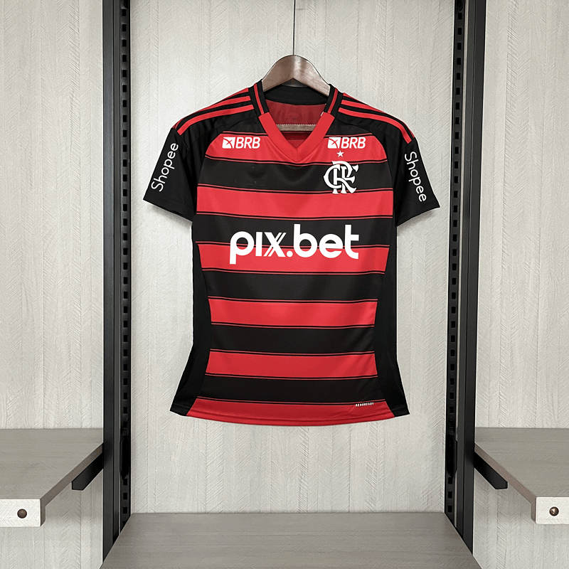 2025-26 Flamengo Home Women +All Sponsors S-2XL asasshop
