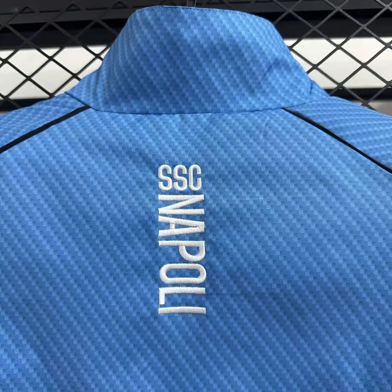 2025-26 Napoli Windbreaker Blue S-2XL asasshop