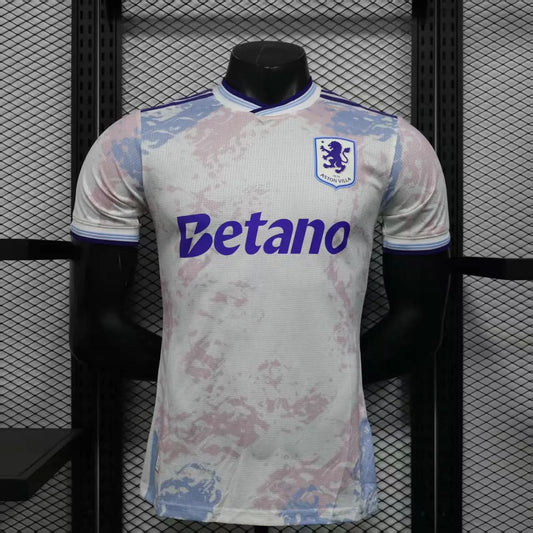 2025-26 Aston Villa Second Away Player S-2XL asasshop