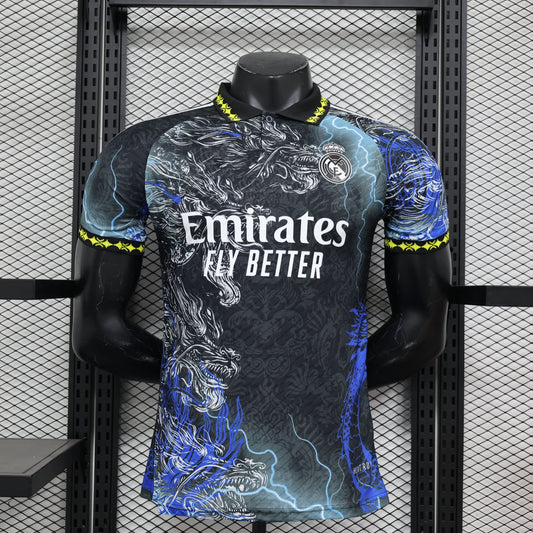 2025-26 Real Madrid Special Bule Dragon Player S-2XL asasshop