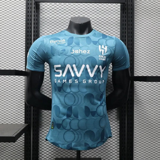 2025-26 Riyadh Crescent Second Away Player S-2XL asasshop