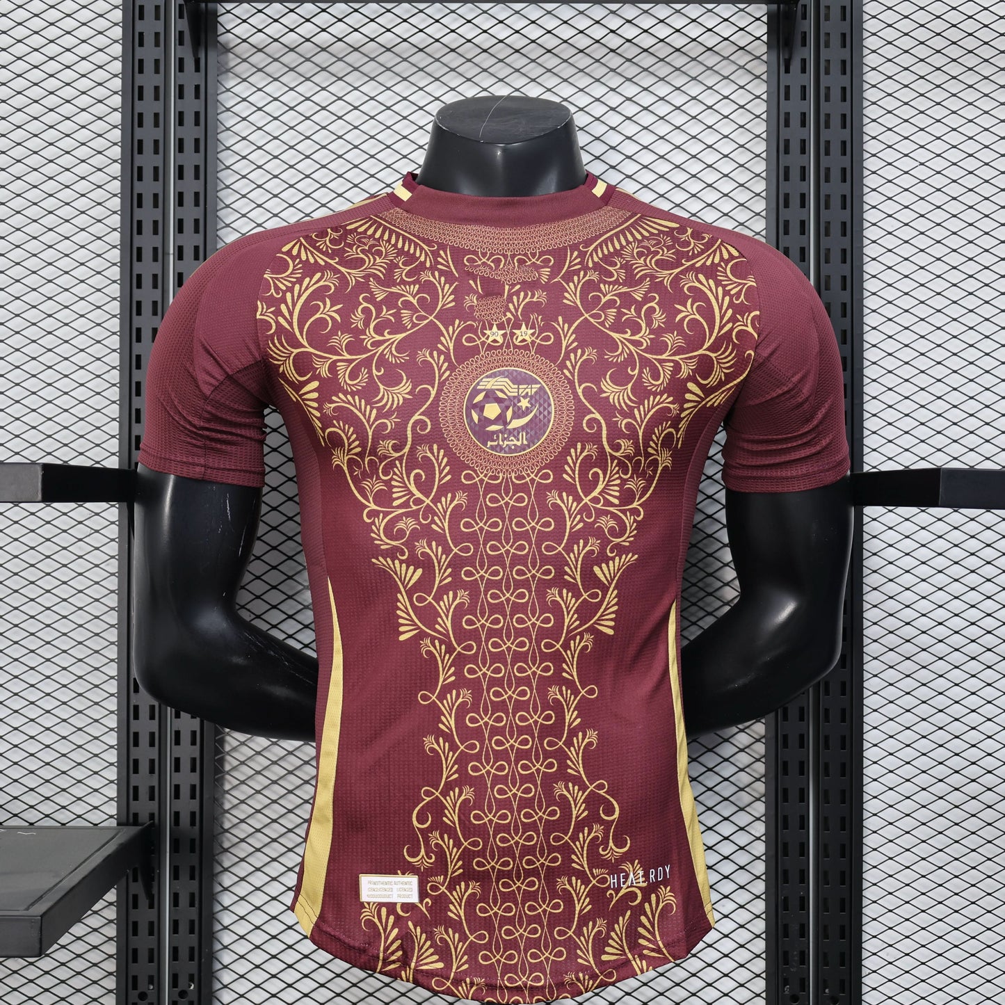 2025-26 Algeria Special Wine Red Player S-2XL asasshop