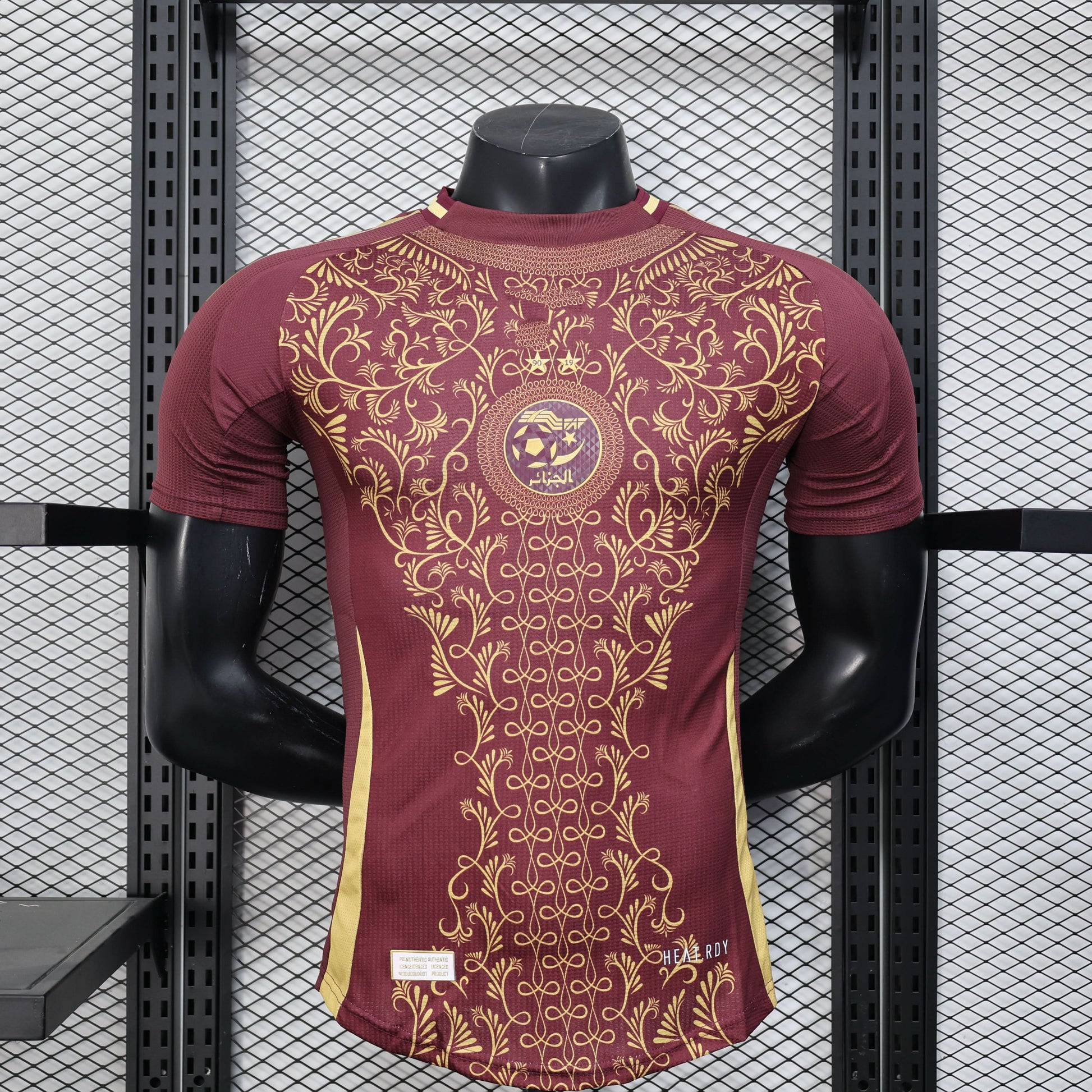 2025-26 Algeria Special Wine Red Player S-2XL asasshop