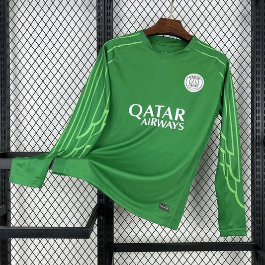 2025-26 Paris Long Sleeve Goleiro Green S-2XL asasshop