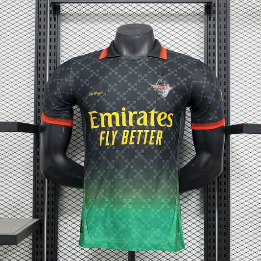 2025-26 AC Milan Black Green Specialr Player S-XXL asasshop