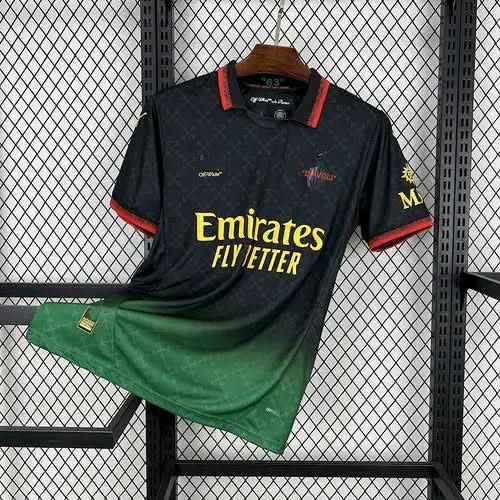 2025-26 AC Milan Black Green Special S-4XL asasshop