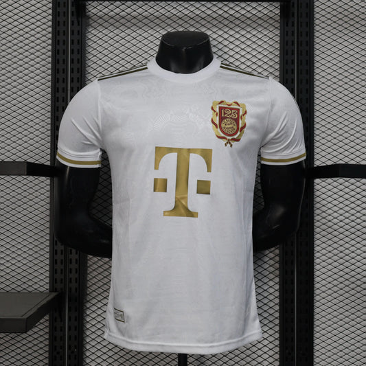2025-26 Bayern Munich 125 Years White Player S-2XL asasshop
