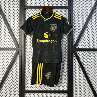 2025-26 Manchester United Third Away KIDS 16-28 asasshop