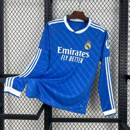2025-26 Real Madrid Second Away Long Sleeve S-2XL asasshop