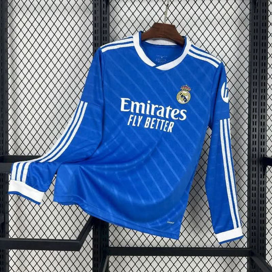 2025-26 Real Madrid Second Away Long Sleeve S-2XL asasshop