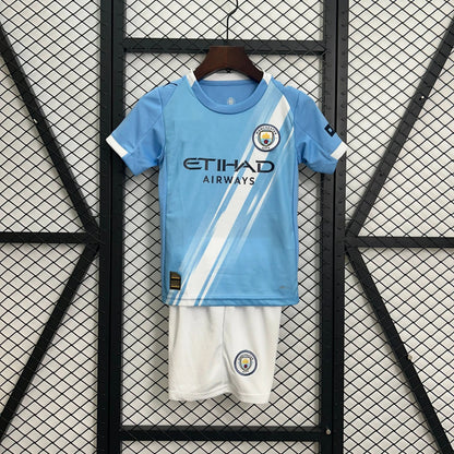 2025-26 Manchester City home Kids 16-28 asasshop