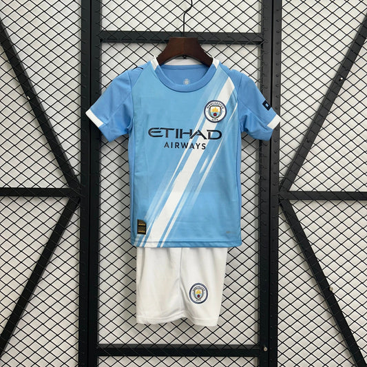 2025-26 Manchester City home Kids 16-28 asasshop