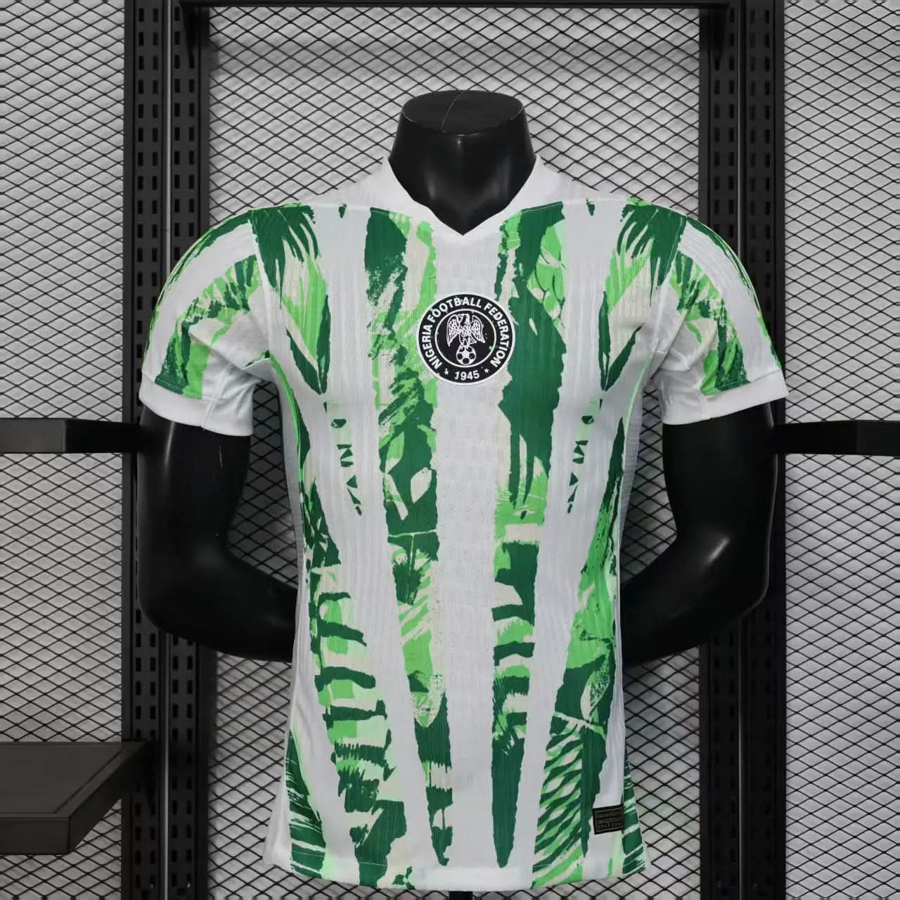 2025-26 Nigeria White Green Player S-2XL asasshop