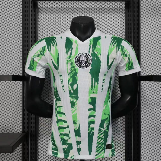 2025-26 Nigeria White Green Player S-2XL asasshop