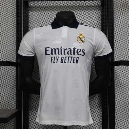 2025-26 Real Madrid Special Polo White Player S-2XL asasshop