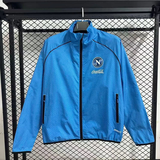 2025-26 Napoli Windbreaker Blue S-2XL asasshop