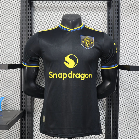 2025-26 Manchester United Second Away Player Size S-4XL asasshop