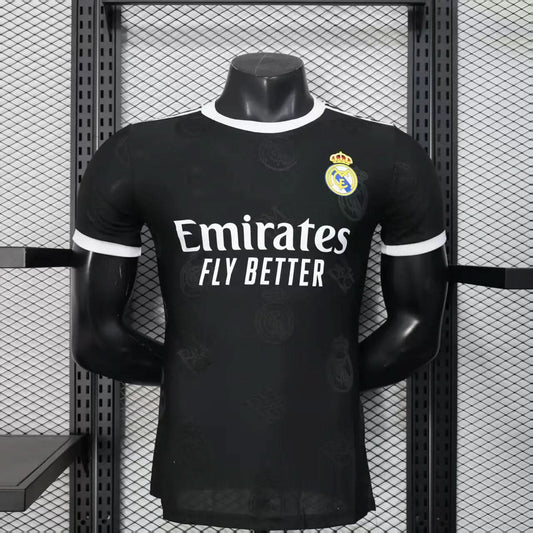 2025-26 Real Madrid Special Black Player S-2XL asasshop