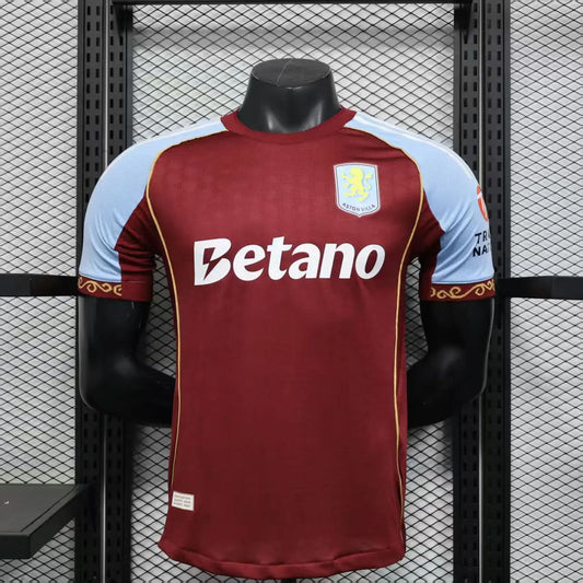 2025-26 Aston Villa Home Player S-2XL asasshop