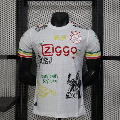 2025-26 Ajax Special White Player S-2XL asasshop