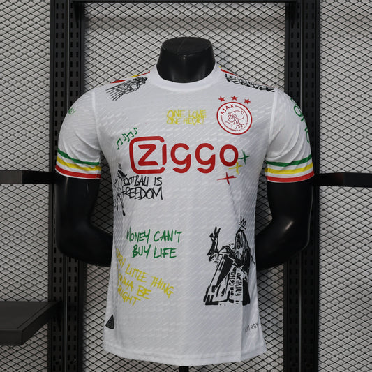 2025-26 Ajax Special White Player S-2XL asasshop