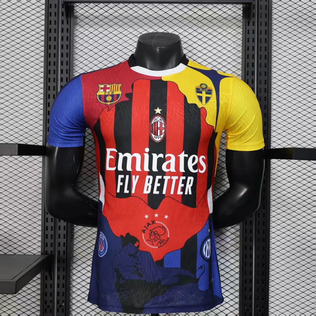 2025-26 AC Milan 11 IBRAHIMOVIC Player S-2XL asasshop