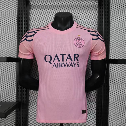 2025-26 Paris Special Pink (With Star) Player S-2XL asasshop