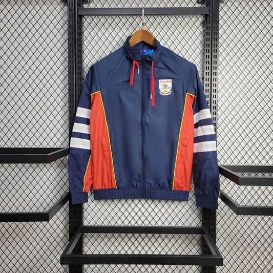 2025-26 Arsenal Black-Red Windbreaker S-2XL asasshop
