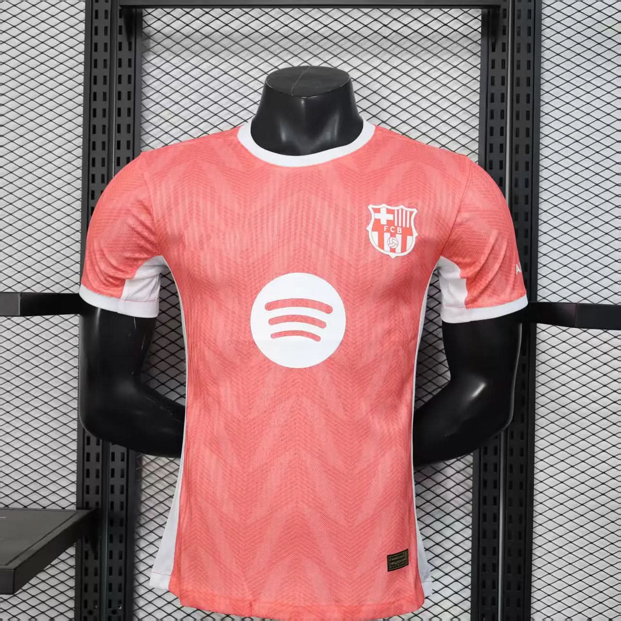 2025-26 Barcelona Special Red-White Player S-2XL asasshop