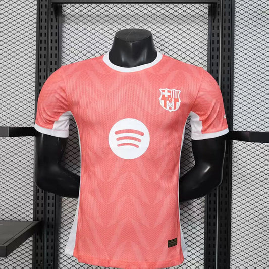 2025-26 Barcelona Special Red-White Player S-2XL asasshop