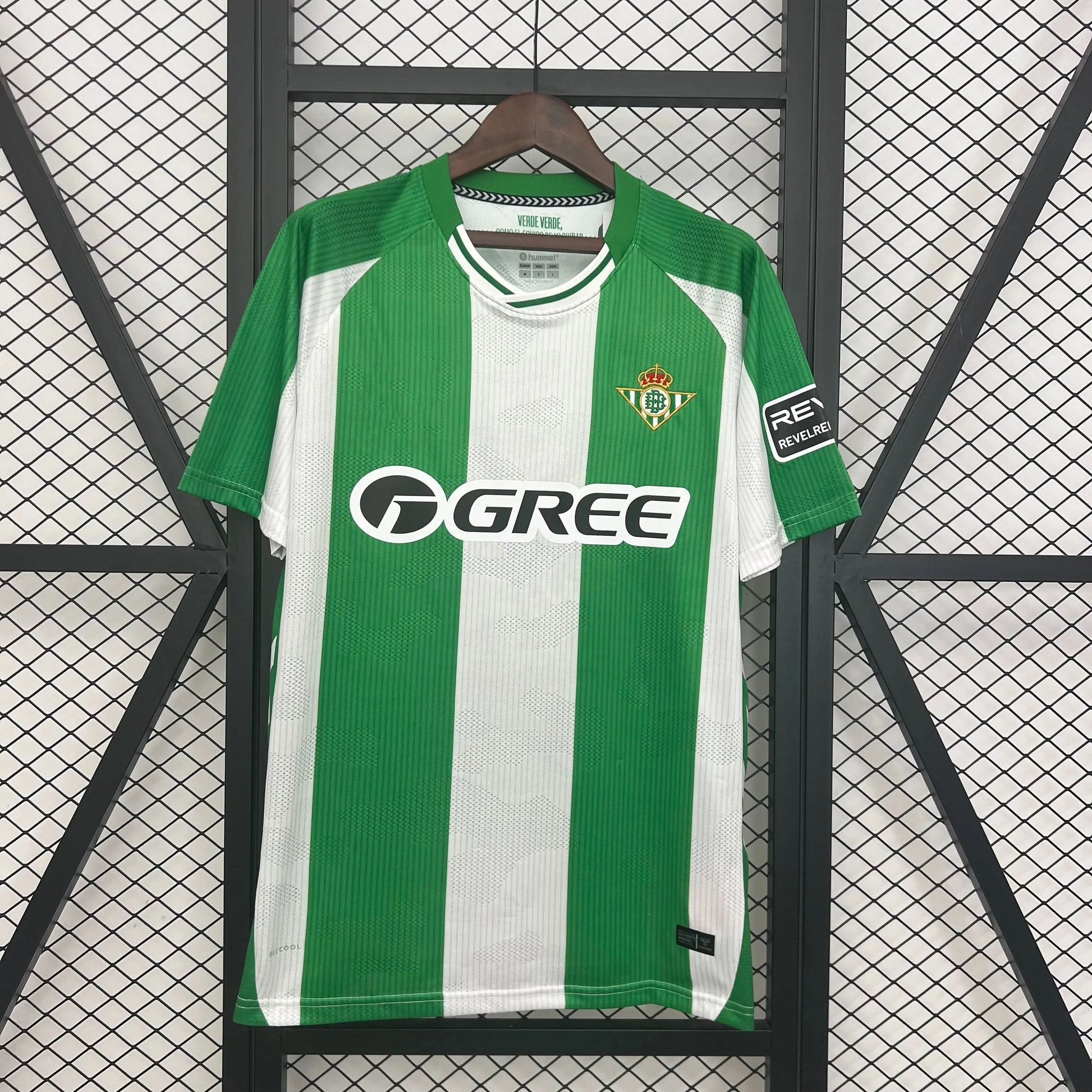 2025-26 Real Betis Home Size S-4XL asasshop