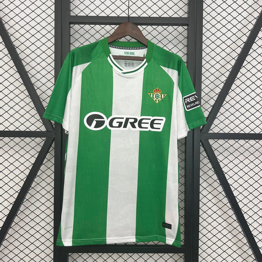 2025-26 Real Betis Home Size S-4XL asasshop