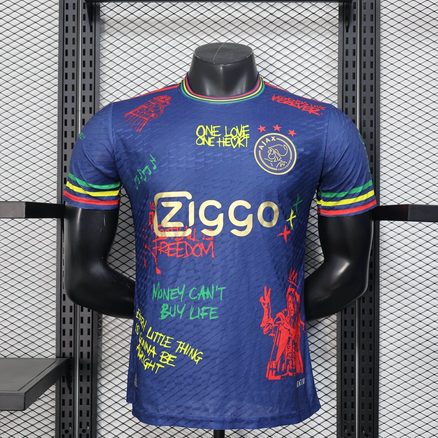 2025-26 Ajax Special Bule Player S-2XL asasshop