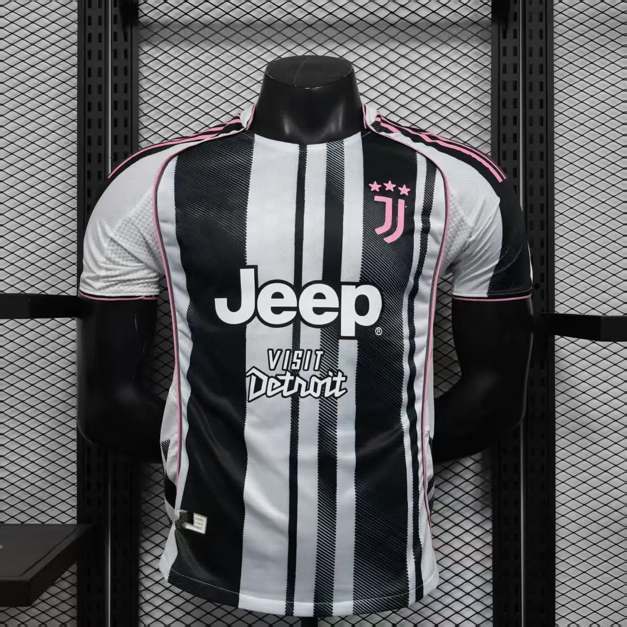 2025-26 Juventus Home Player With ADS S-4XL asasshop