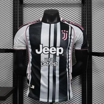 2025-26 Juventus Home Player With ADS S-4XL asasshop