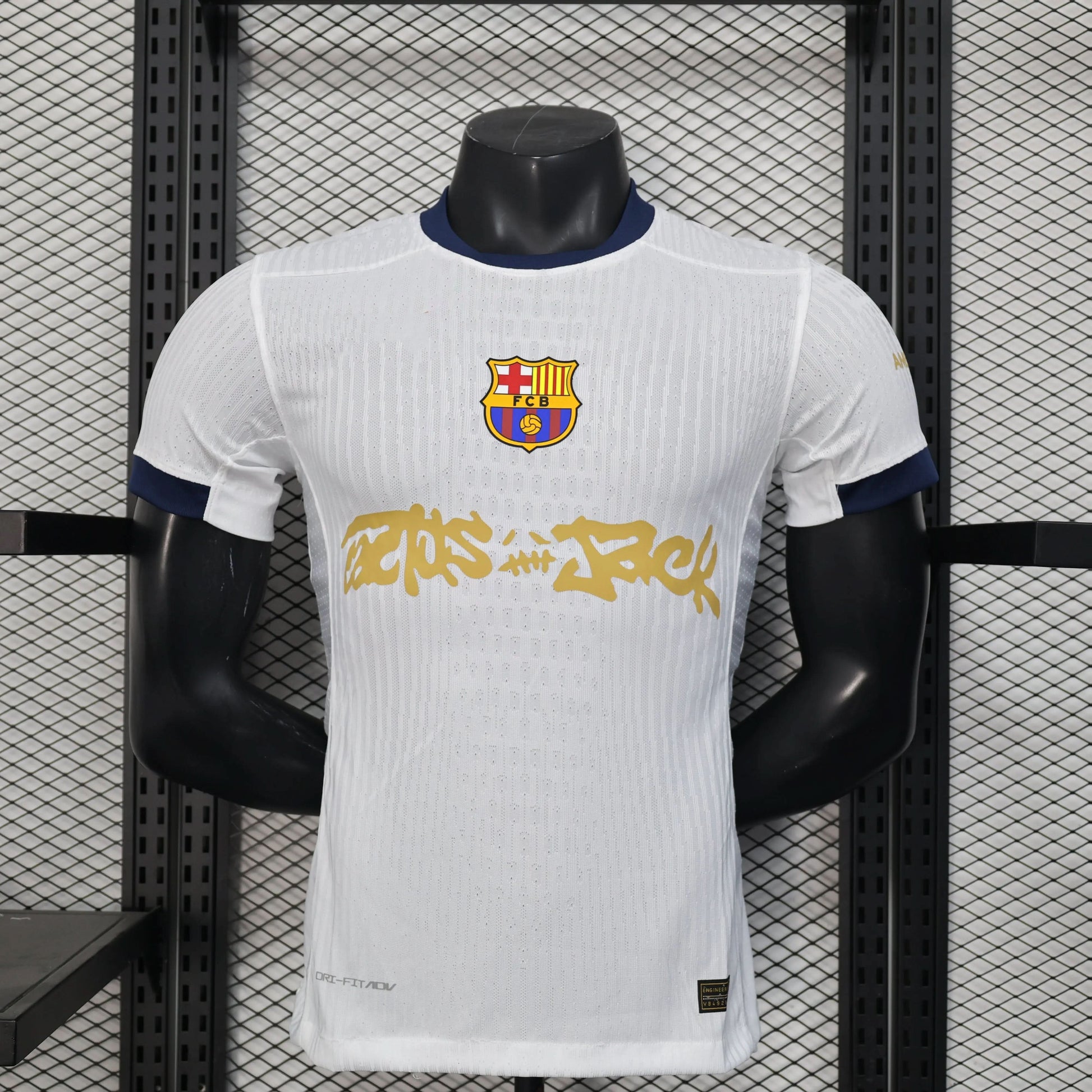 2025-26 Barcelona Travis Scott White Player S-4XL asasshop