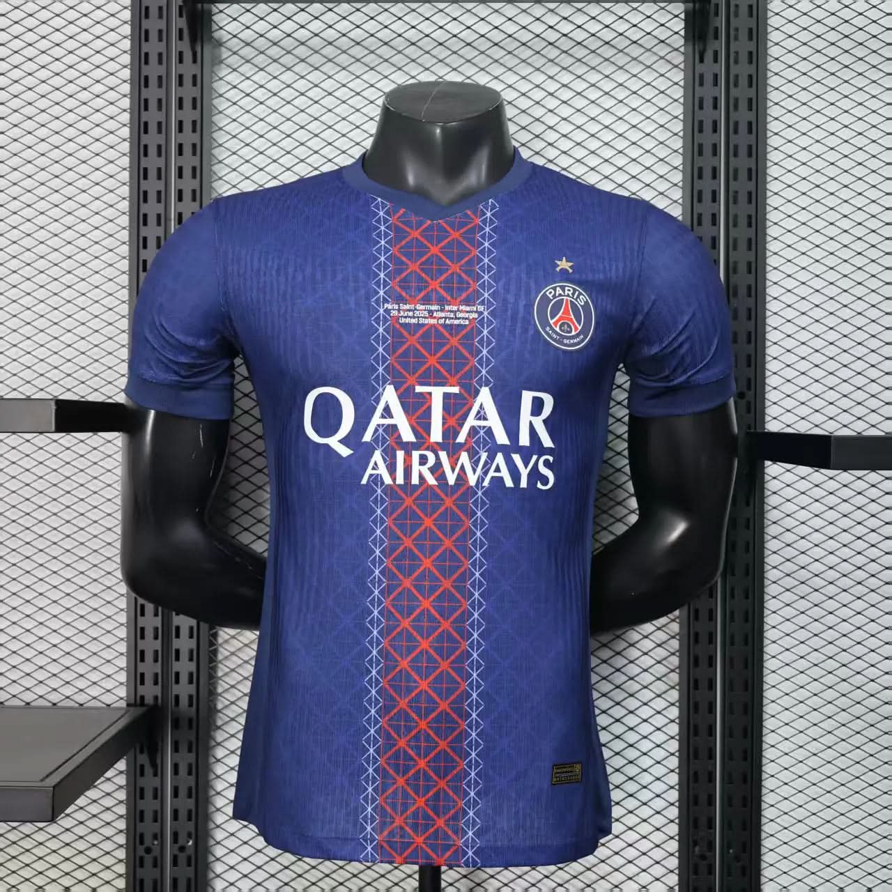 2025-26 Paris Home Club World Cup Version With Final Text Player S-2XL asasshop