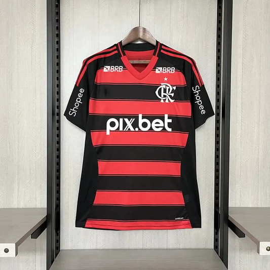 2025-26 Flamengo Home +All Sponsors S-4XL asasshop