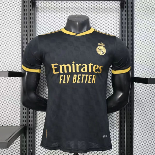 2025-26 Real Madrid Special Black-Gold Player S-2XL asasshop