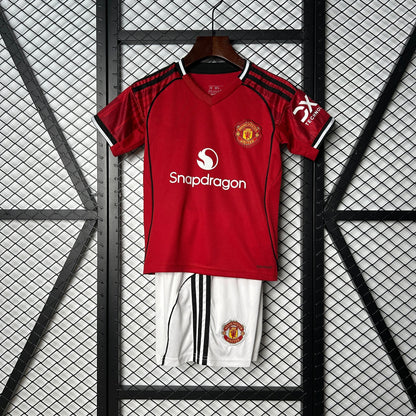 2025-26 Manchester United Home KIDS 16-28 asasshop