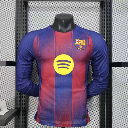 2025-26 Barcelona Home long sleeved S-2XL asasshop