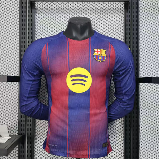 2025-26 Barcelona Home long sleeved S-2XL asasshop