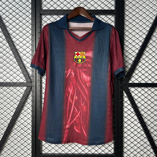 2025-26 Barcelona Camp Nou Customized with Name (2 Cactus Jack) S-2XL asasshop